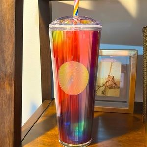 Rainbow Kallidascope Starbucks cup